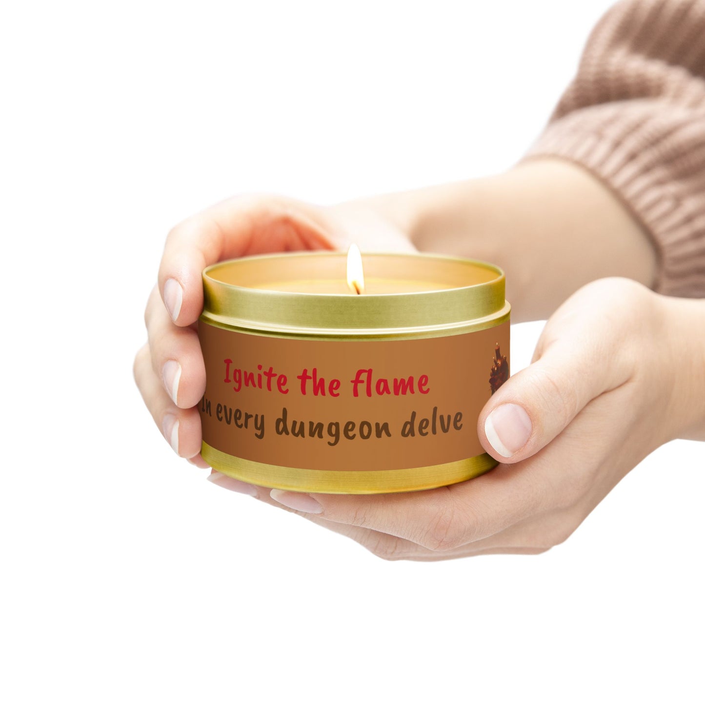 Ignite the Flame Tin Candles