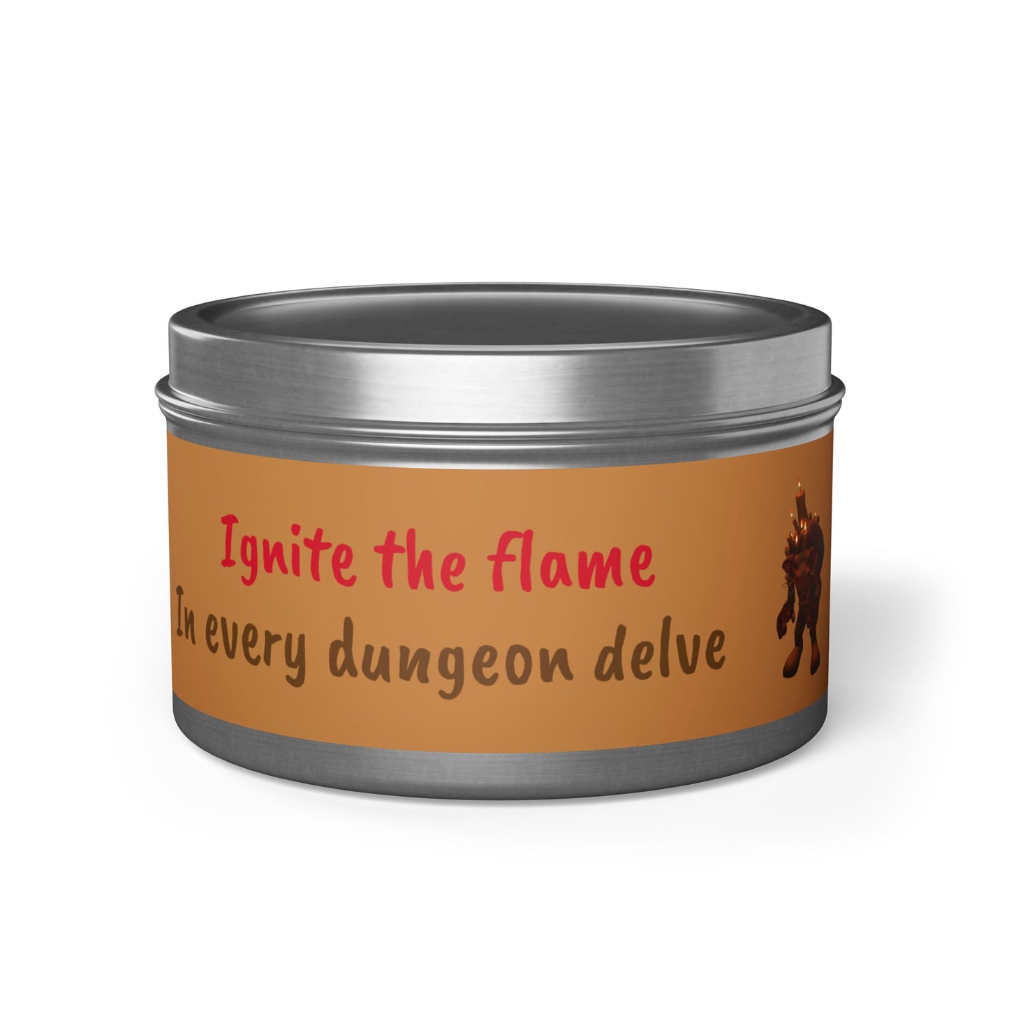 Ignite the Flame Tin Candles